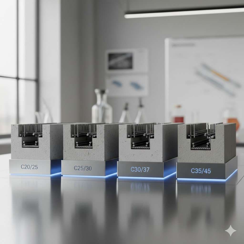 Beton Sınıfları Nedir? Dayanım Farkları ve Kullanım Alanları